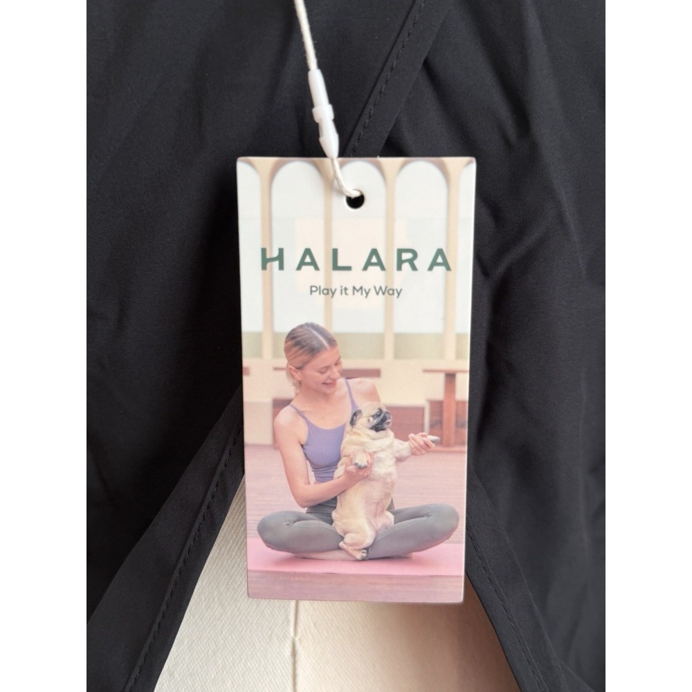 Halara Black Backless Twisted Cool Touch Activ Dr… - image 4